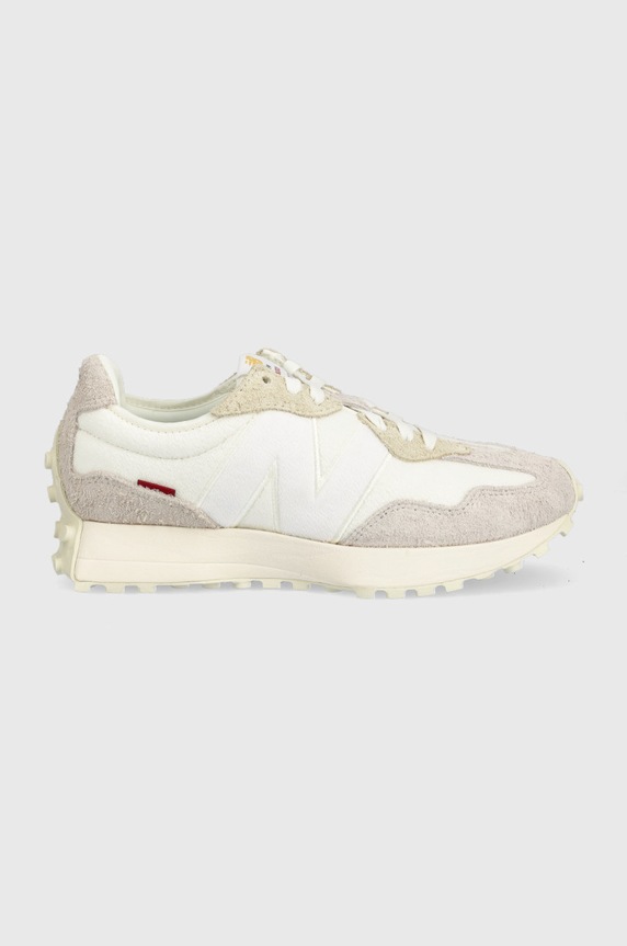 Tenisky New Balance semišová koža béžová MS327FG