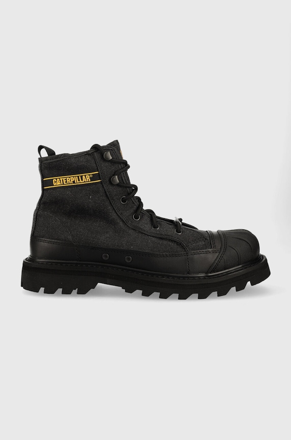 CAT Footwear buty Omaha x Nigel Cabourn tekstylny czarny P110961