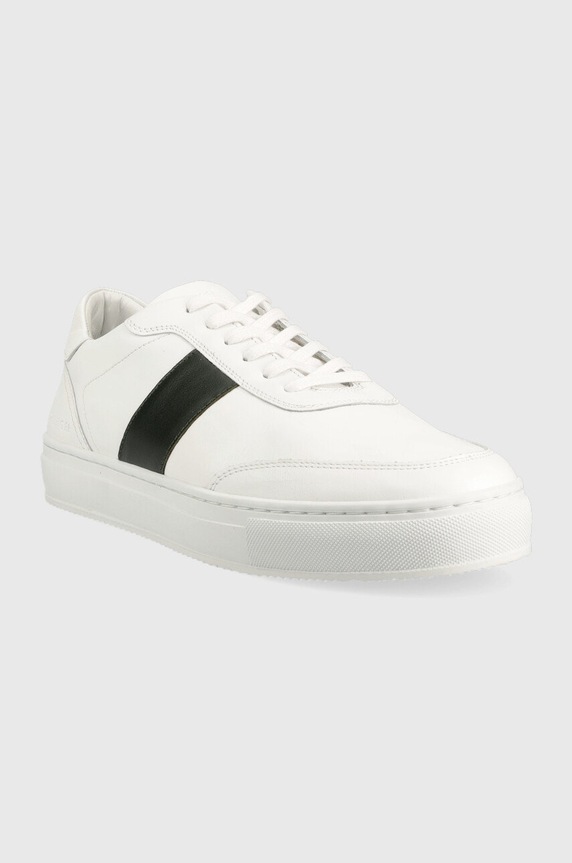 Tommy Hilfiger sneakersy skórzane FM0FM042840K5 biały AW22