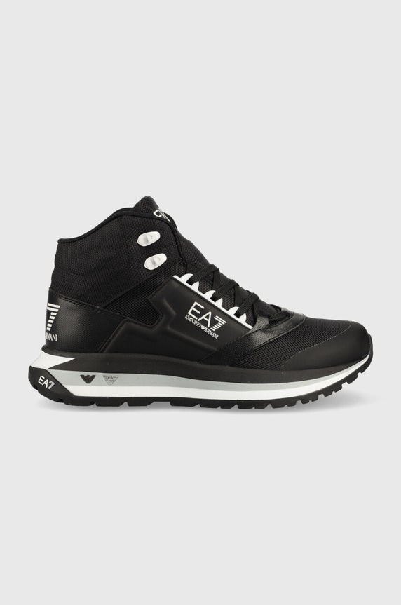 EA7 Emporio Armani buty Ice Altura tekstylny czarny X8Z036.XK293.A120