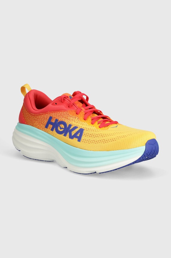 Hoka One One futócipő Bondi 8 futás narancssárga 1123202
