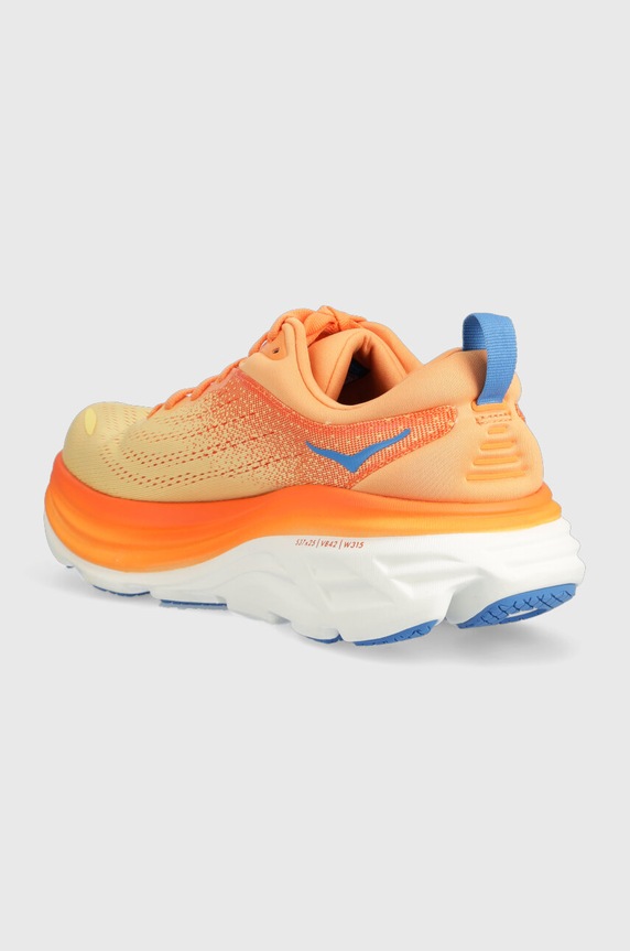 Cipők Hoka futócipő Bondi 8 1123202 narancssárga