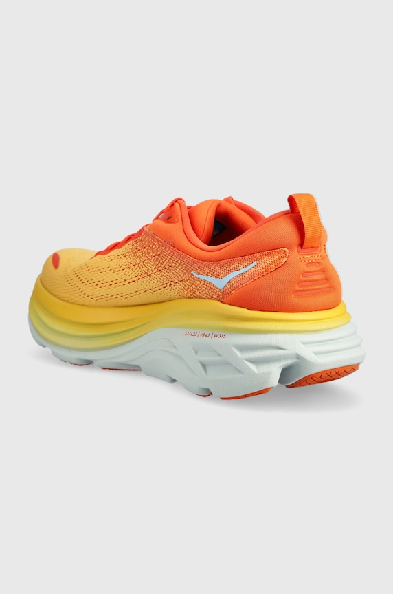 Obuwie Hoka buty do biegania Bondi 8 1123202 pomarańczowy
