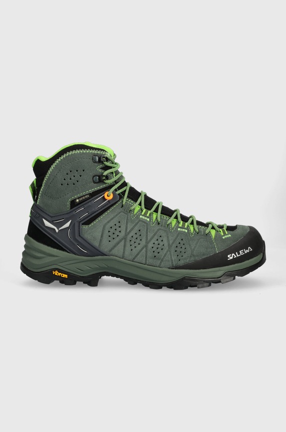 Cipele Salewa Alp Trainer 2 Mid GTX tekstil zelena 00.0000061382