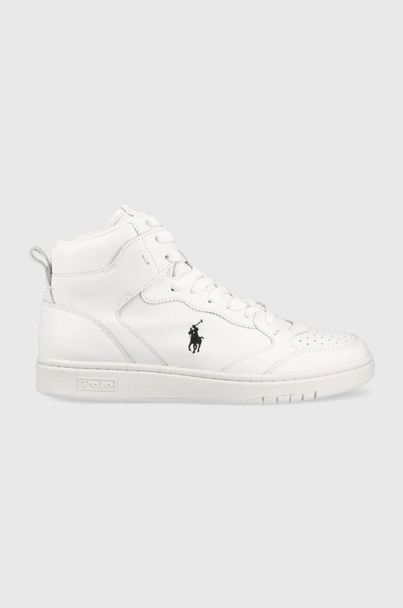 Polo Ralph Lauren sneakersy skórzane Polo Crt biały 809877680001.100