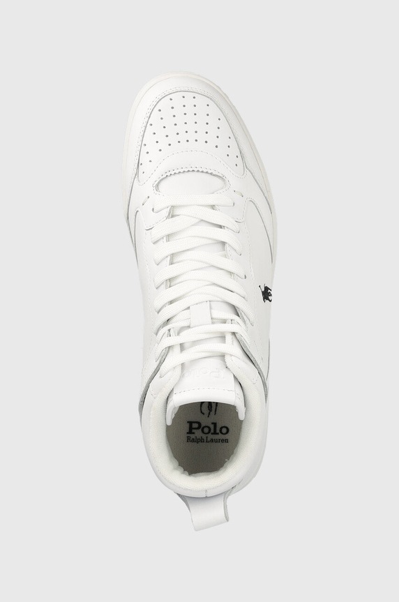 Polo Ralph Lauren sneakersy skórzane Polo Crt biały 809877680001.100