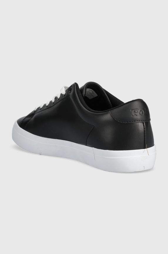 Obuwie Polo Ralph Lauren sneakersy skórzane Longwood 816884372001.001 czarny