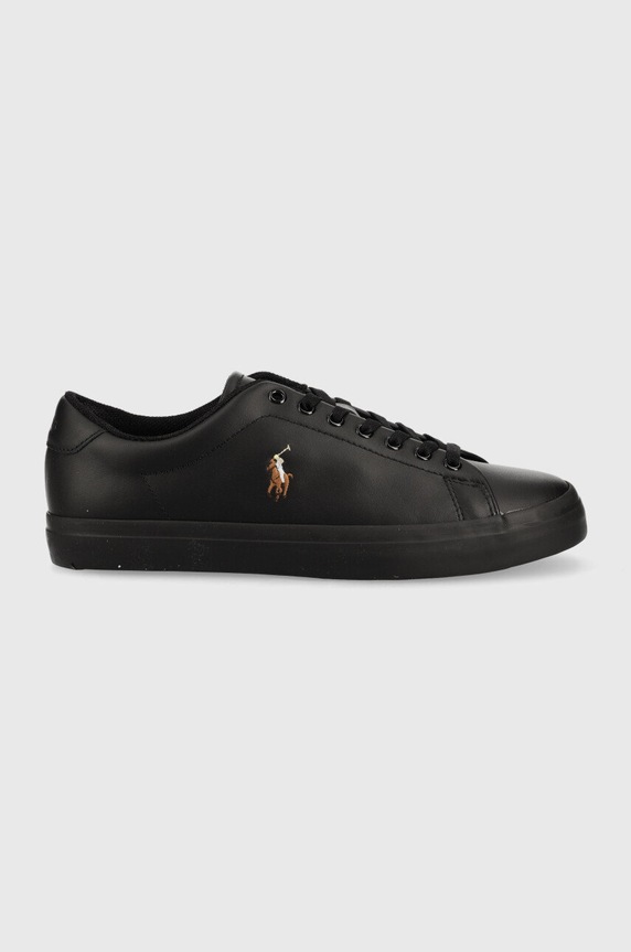 Polo Ralph Lauren bőr sportcipő Longwood fekete 816884372002.001