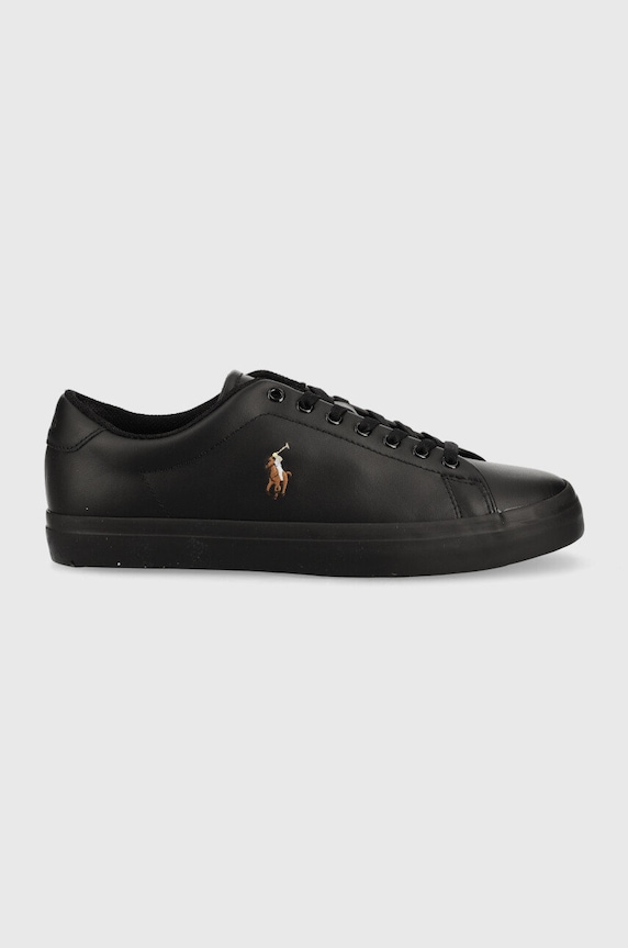 Polo Ralph Lauren bőr sportcipő Longwood fekete 816884372002.001