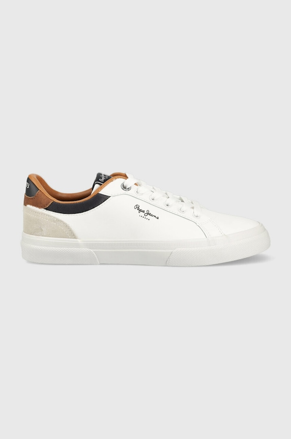 Pepe Jeans sportcipő KENTON COURT nappa bőr fehér PMS30839.999