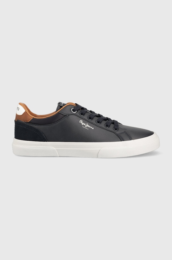 Pepe Jeans sportcipő KENTON COURT nappa bőr sötétkék PMS30839.999