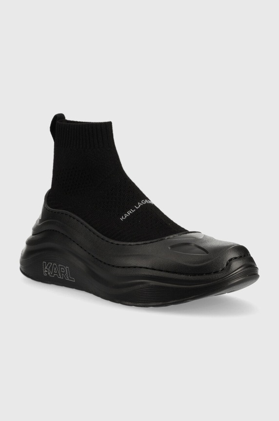 Sneakers Karl Lagerfeld Chase Kc KL52730.W0X μαύρο AW22