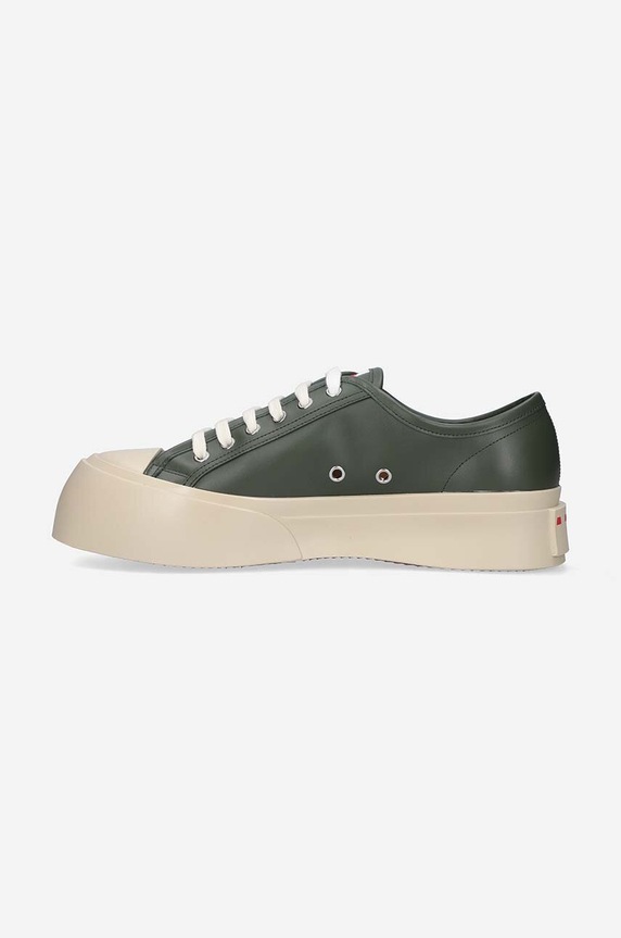 Shoes Marni leather sneakers Pablo SNZU002002.P2722.00V88 green
