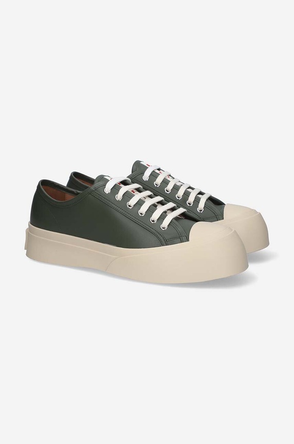Marni leather sneakers Pablo SNZU002002.P2722.00V88 green