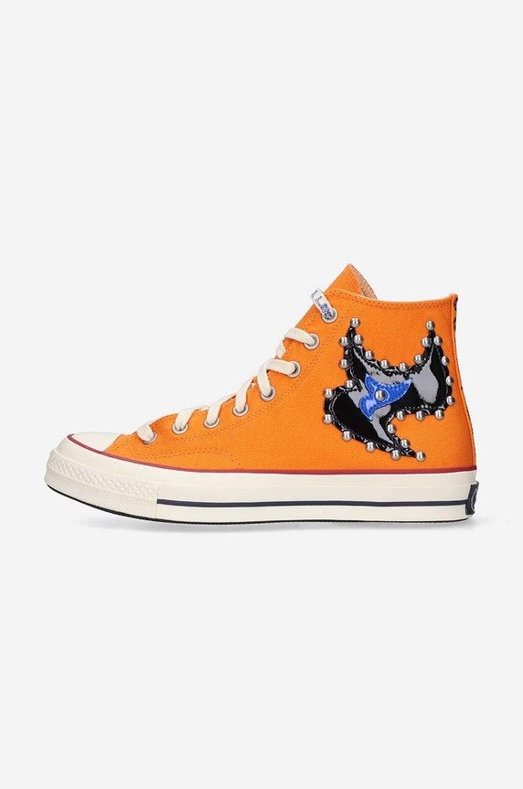 Shoes Converse trainers Chuck 70 A01762C orange