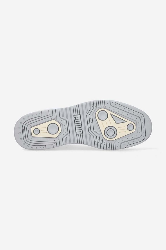 Kožené tenisky Puma Slipstream Lo Retro 384692.01 biela AW22