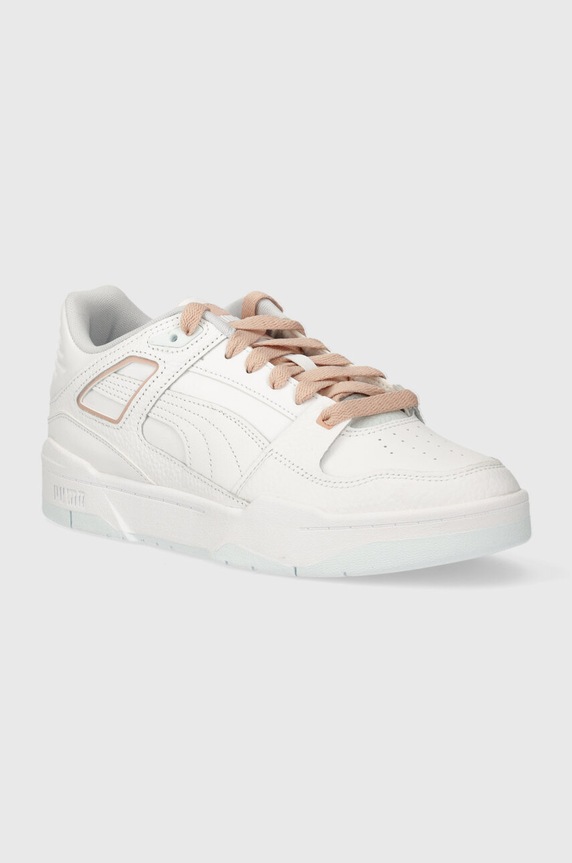 Sneakers Puma Slipstream απομίμηση λείου δέρματος λευκό 387544