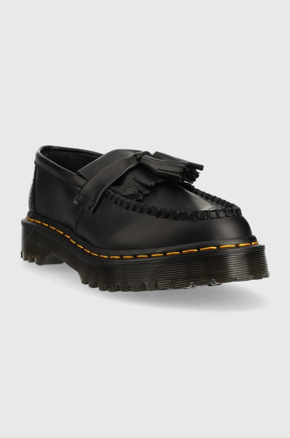 Dr. Martens bőr mokaszin Adrian Bex DM26957001 fekete AW25
