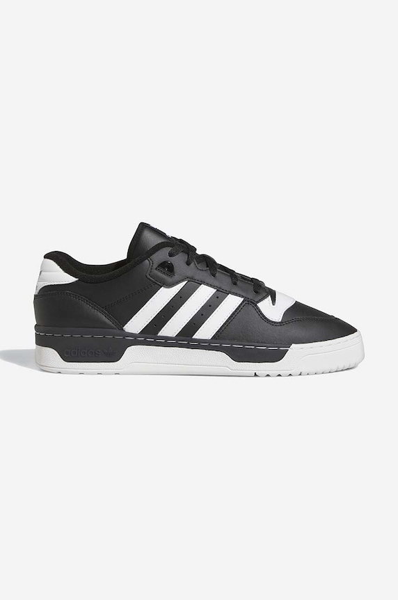 adidas Originals sneakers Rivalry Low mic de statură negru FZ6327