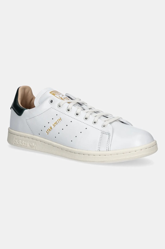 adidas Stan Smith Lux White Green grain leather white HP2201