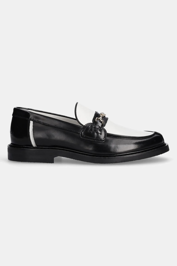 Filling Pieces mocasini de piele Loafer Polido 44233192024 negru AW24