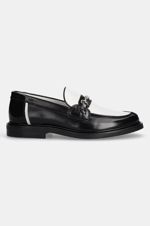 Filling Pieces mocasini de piele Loafer Polido 44233192024 negru AW24