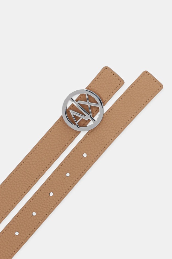 Armani Exchange pasek dwustronny 941118.0A877 brązowy AA00