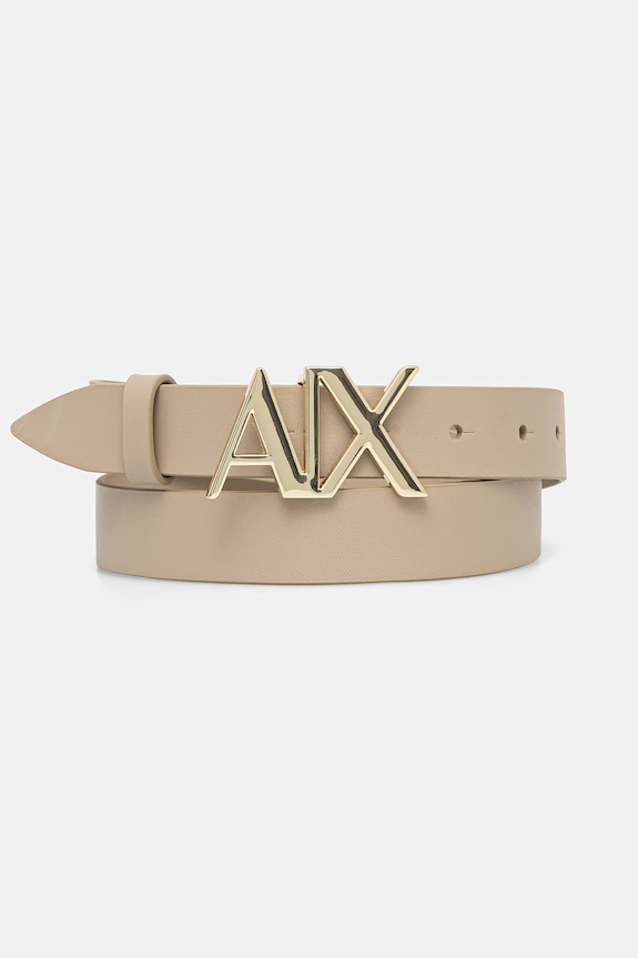 Armani Exchange opasok dámsky kožený béžová 941125.CC719