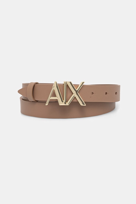 Armani Exchange opasok dámsky kožený hnedá 941125.CC719