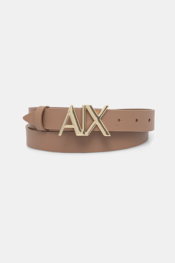 Armani Exchange opasok dámsky kožený hnedá 941125.CC719