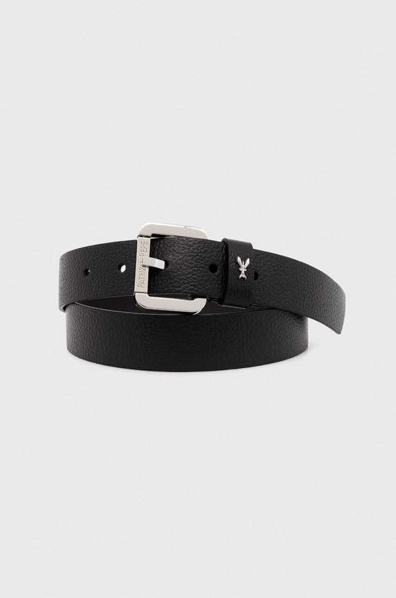 Patrizia Pepe curea de damă de piele negru CW8684.L001