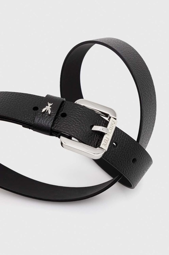 Patrizia Pepe curea de damă de piele CW8684.L001 negru AA00
