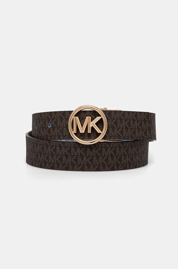 MICHAEL Michael Kors pasek dwustronny 551342 niebieski SS26