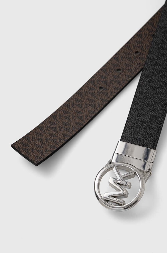 Obojstranný opasok MICHAEL Michael Kors 551342 čierna SS26