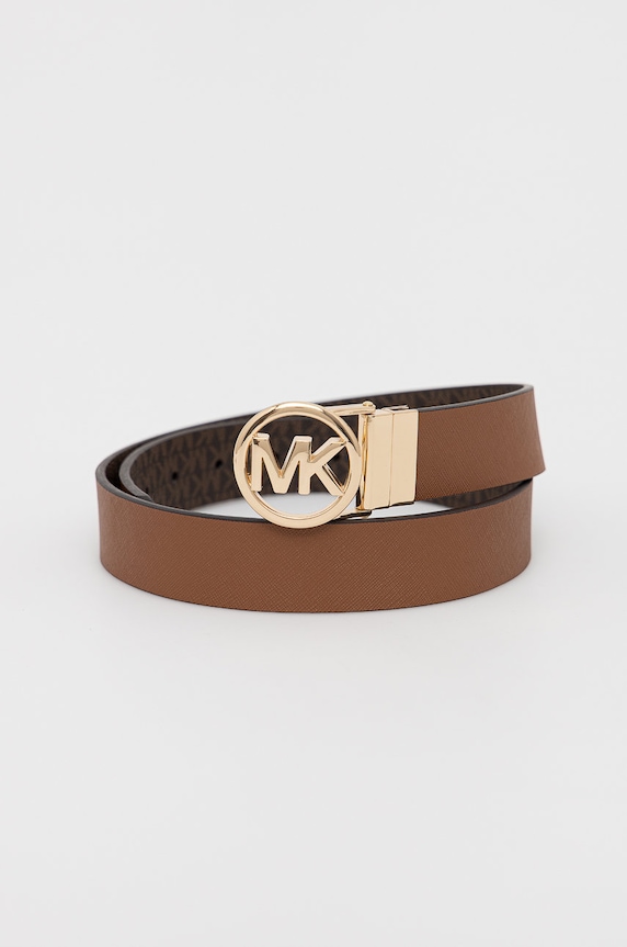 Oboustranný pásek MICHAEL Michael Kors hnědá 558725