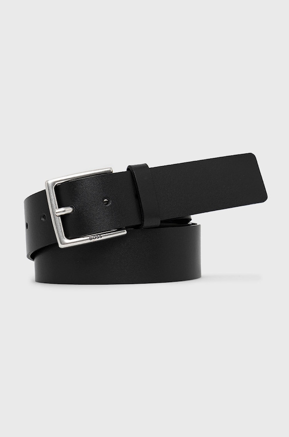 BOSS cintura in pelle nero 50475296