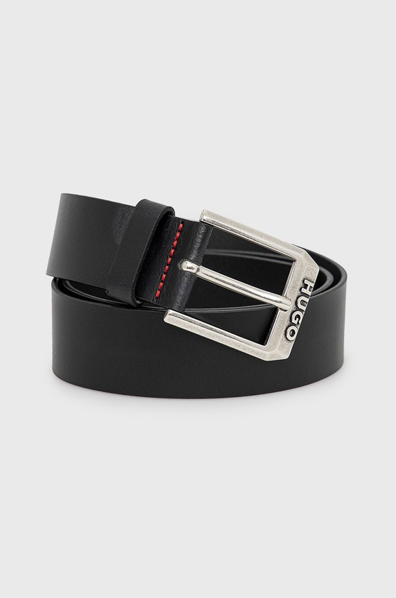 HUGO curea de piele Gelio-C_Sz40 negru 50480441