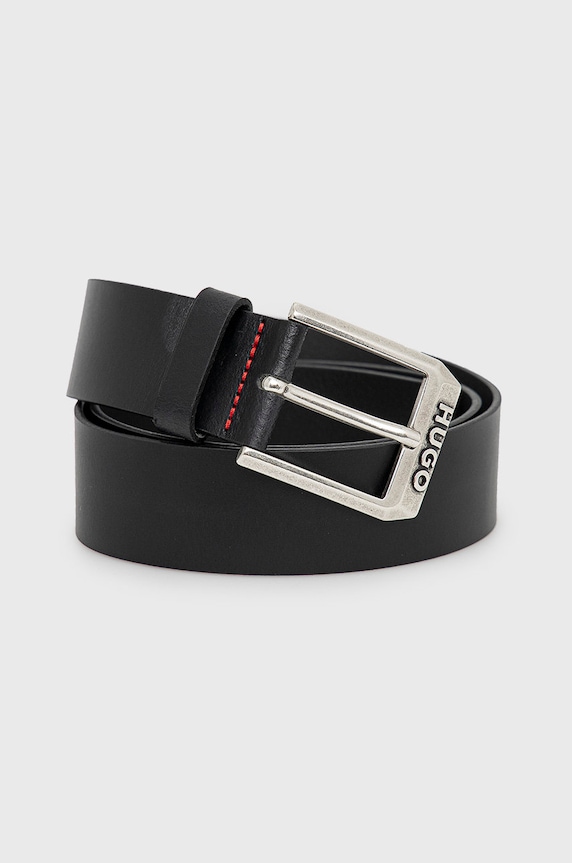 HUGO curea de piele Gelio-C_Sz40 negru 50480441
