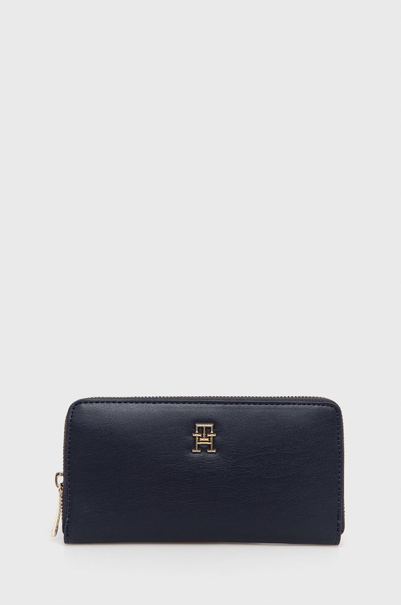 Tommy Hilfiger portfel imitacja skóry licowej granatowy AW0AW13660.9BYY