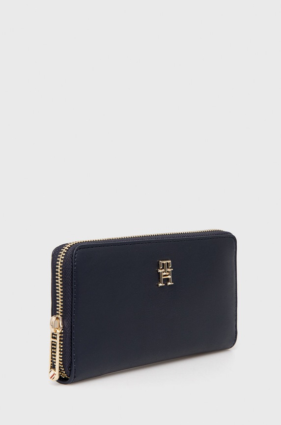 Tommy Hilfiger portfel AW0AW13660.9BYY granatowy AW22