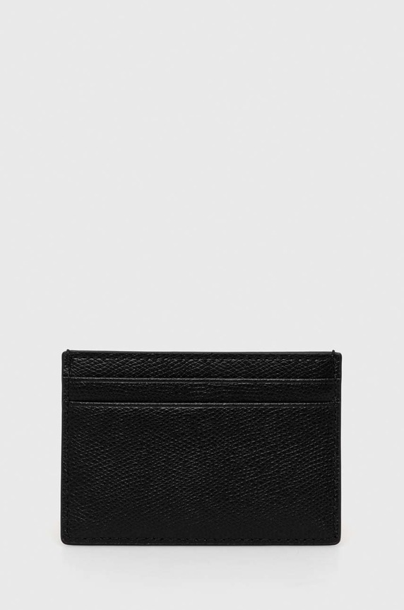 Δερμάτινη θήκη για κάρτες Furla WP00305.ARE000.ARES μαύρο SS23