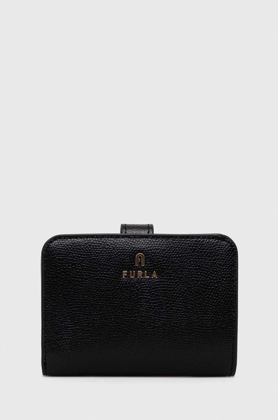Furla portfel skórzany skóra licowa czarny WP00315.ARE000.ARES