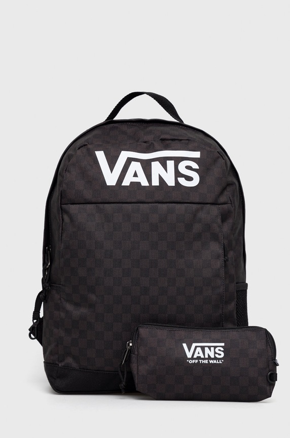 Детска раница Vans текстилен черен VN0A5FOKBA51