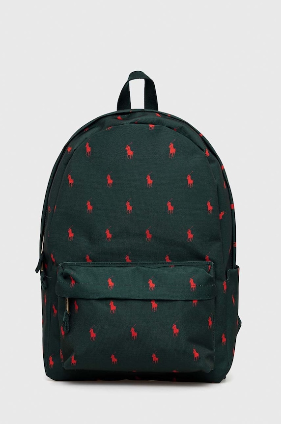 Polo Ralph Lauren hátizsák textil zöld 9AR048