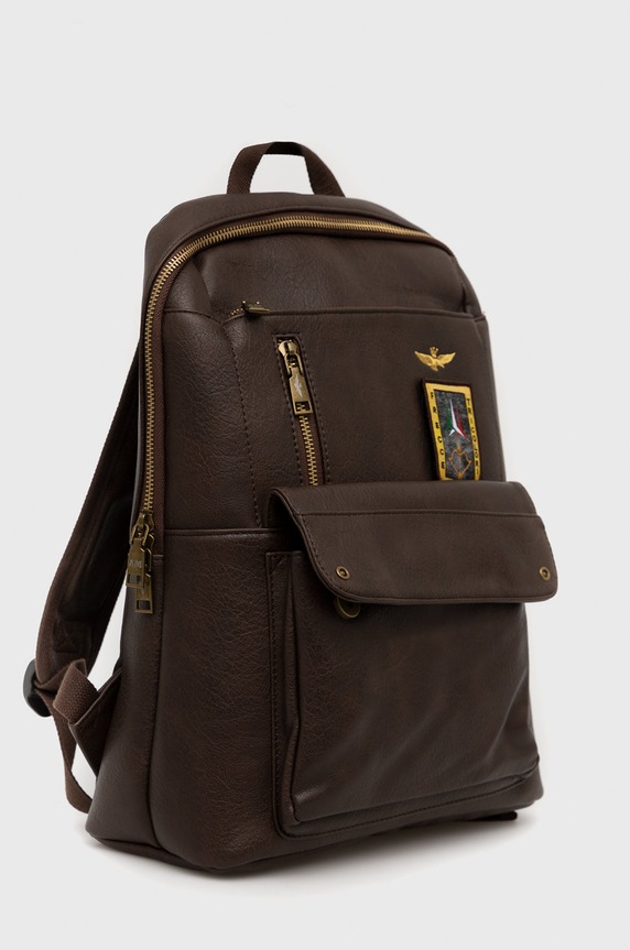 Aeronautica Militare rucsac AM475 maro AW22