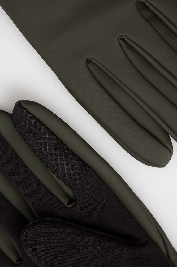 Rains rękawiczki 16720 Gloves 16720.03 zielony AW22