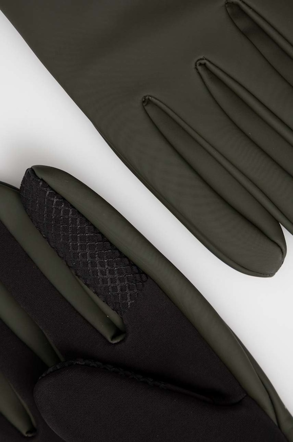 Rains rękawiczki 16720 Gloves 16720.03 zielony AW22