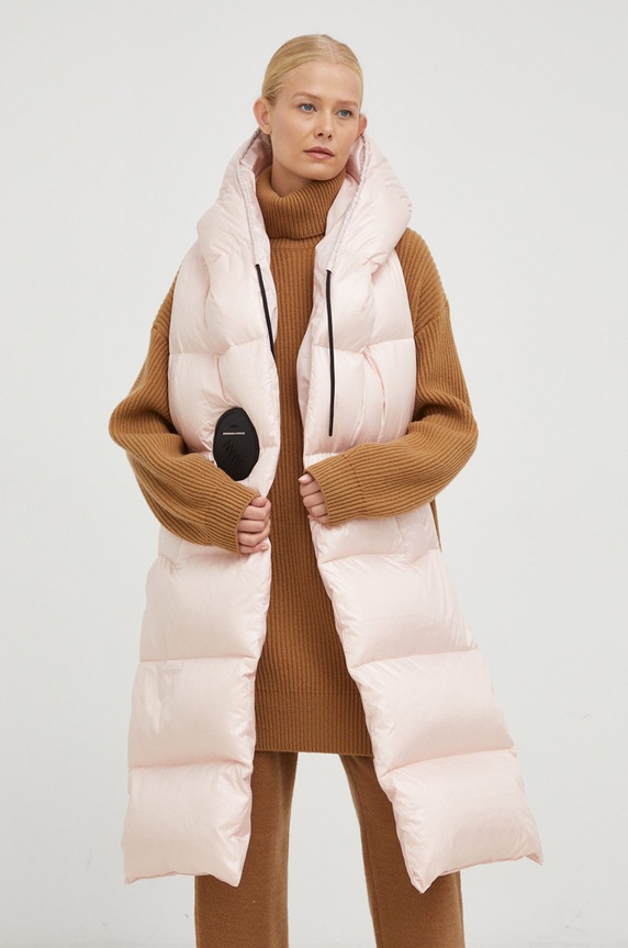 Κασκόλ MMC STUDIO ύφασμα ροζ COMET.BASIC