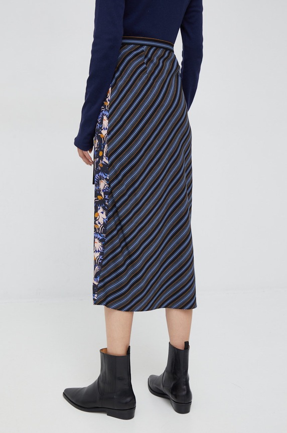 Îmbrăcăminte PS Paul Smith fusta W2R.233S.J30960 bleumarin