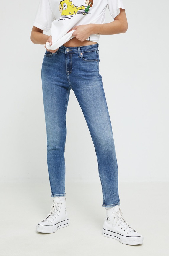 Rifle Tommy Jeans Nora Cf1235 modrá DW0DW13353.9BYY